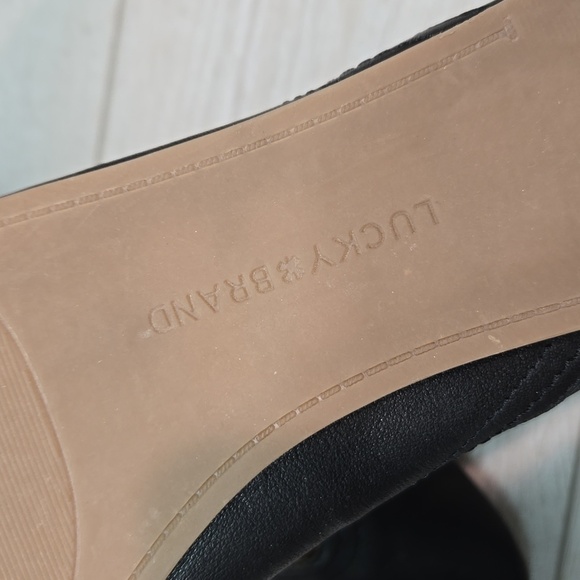 Lucky Brand Women Alba Leather Loafer Slip on shoes sz 9.5M - Picture 11 of 12